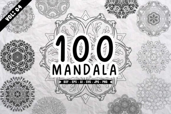 A Mandala Bundle for Crafts and Graphics
