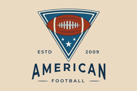 A Vintage Football Logo for Modern Blog Graphics