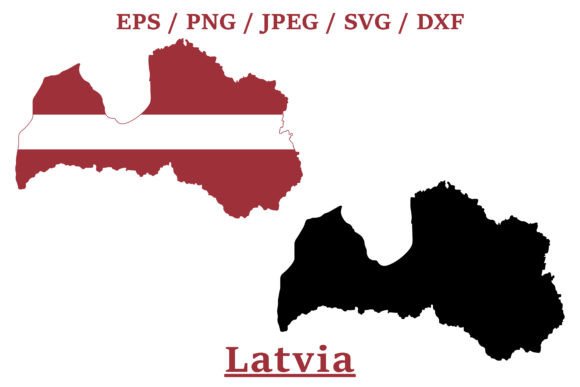 Evaluating a Latvia Flag Map Graphic for Small Business Branding
