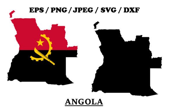 Evaluating Angola’s Flag Map Graphic for Editorial Use
