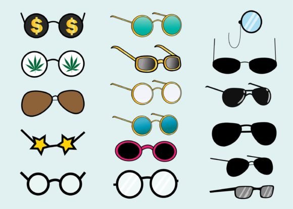 Graphic Assets for Crafts: A Sunglasses Design Set Review