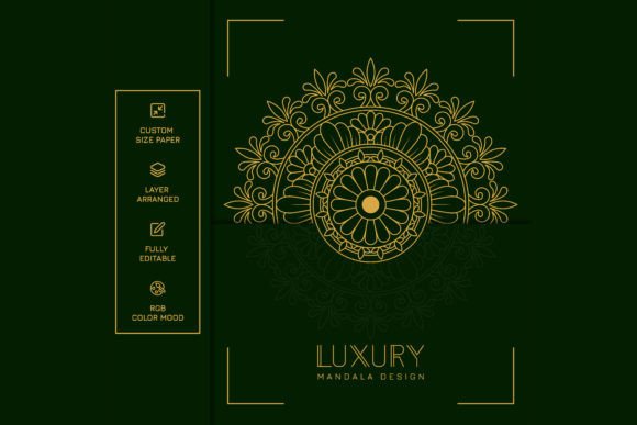 Luxury Mandala Patterns for Branding and Graphics