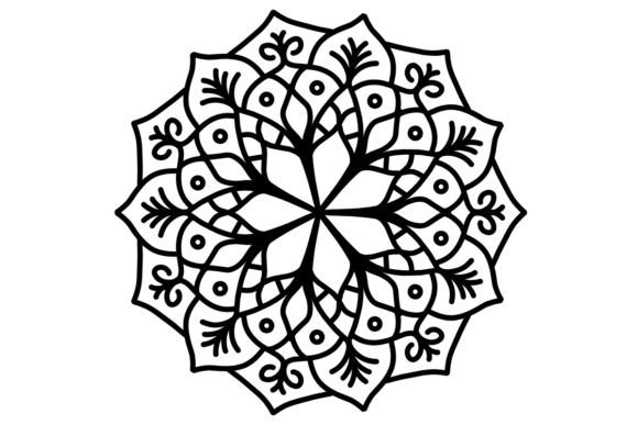 Vintage Mandala Graphics for Crafts & Local Branding